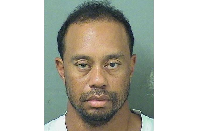The world-renowned golfer was taken into custody around 3 a.m. EST Monday and booked shortly after 7 in the morning. (Twitter)
