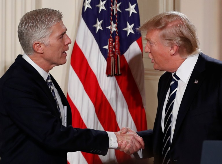 Republicans label Gorsuch an 