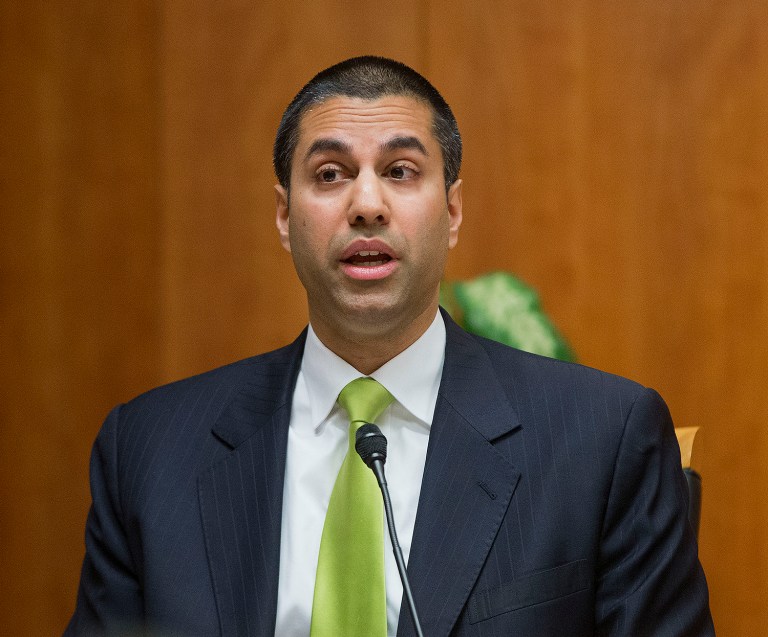 Federal Communication Commission Commissioner Ajit Pai's current term expires on June 30. (AP Photo/Pablo Martinez Monsivais)
