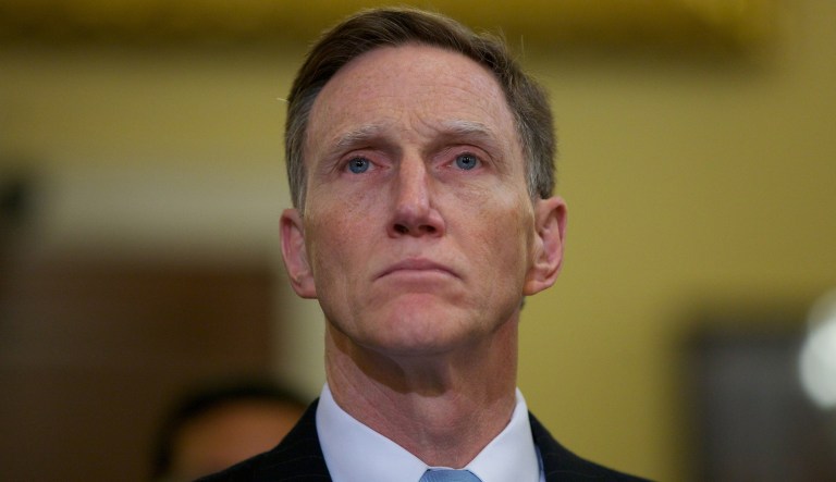 Former TSA Administrator John Pistole is among two new candidates under consideration by President Trump for FBI director, the White House said. (AP Photo/Molly Riley, File)