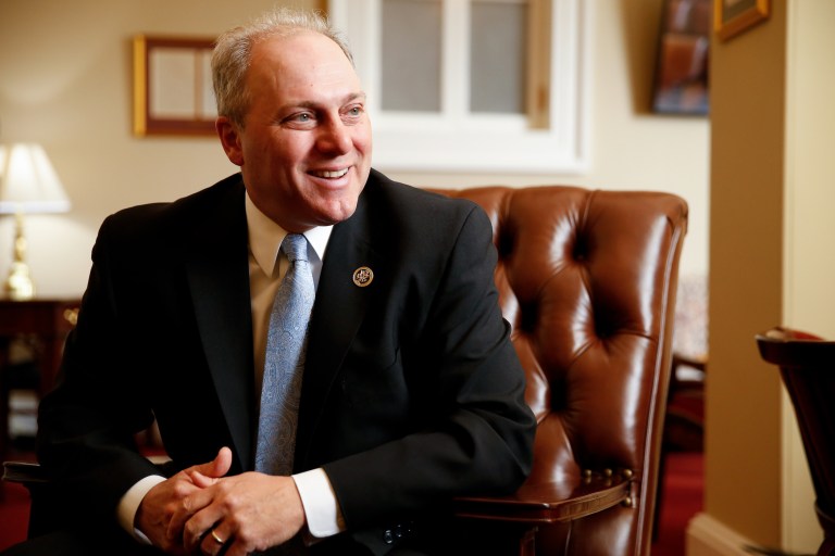 Rep. Scalise remains in critical condition. (AP Photo/Andrew Harnik)