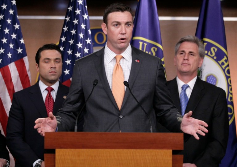 —œIt is important that the Navy adhere to its own ship-naming rules and take every effort necessary to avoid politicization of this process,—? Duncan Hunter wrote in the letter. (AP Photo)