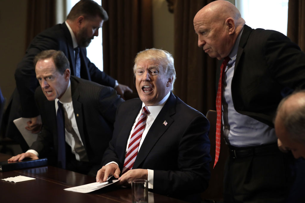 Frustrated Republicans Dread Legislative Response to Trump's Tariff Proposal