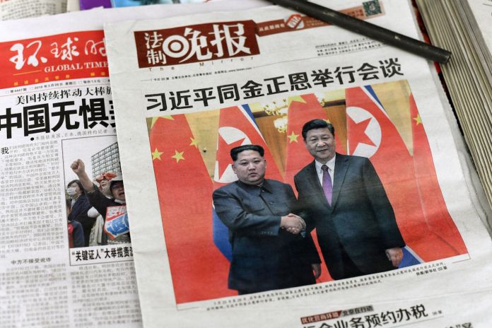 Chinese Communist Newspaper Gushes Over Kim Jong-un’s Visit