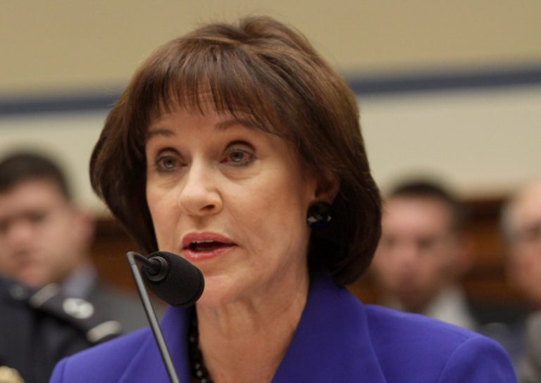 FILE - This March 5, 2014 file photo shows former Internal Revenue Service (IRS) official Lois Lerner speaks on Capitol Hill in Washington. The Internal Revenue Service has lost more emails connected to the tea party investigation, congressional investigators said Tuesday. The IRS said last Friday it had lost an untold number of emails when Lois Lerner's computer crashed in 2011. Lerner used to head the division that handles applications for tax-exempt status.  (AP Photo/Lauren Victoria Burke, File)