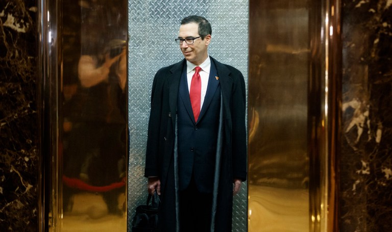 Mnuchin did say there would be a 