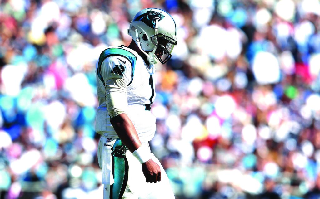 An opposite reaction from Panthers’ Newton