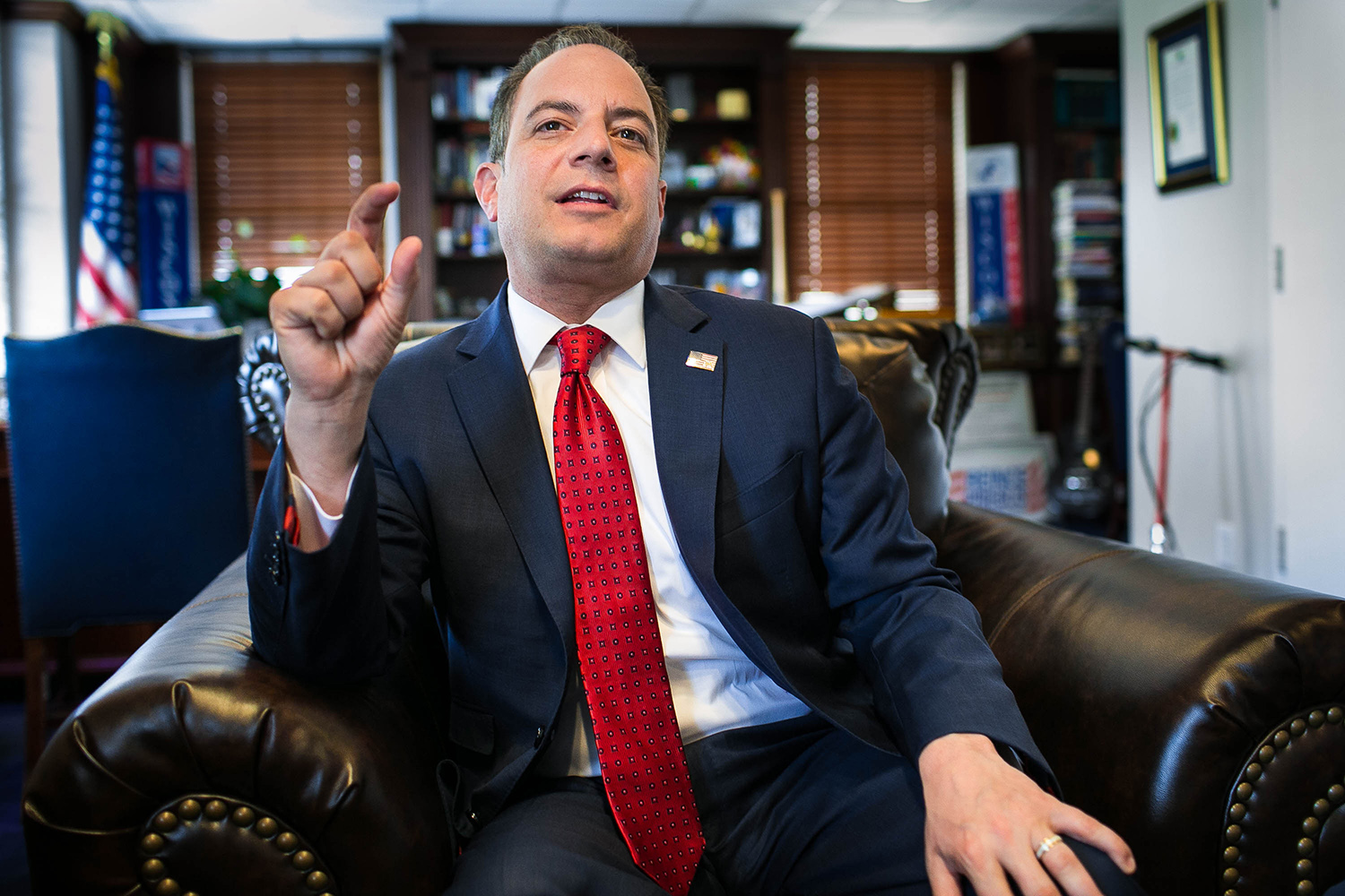 Priebus gets testy with a news anchor for second time on Sunday