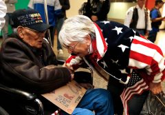 WWII vet honored with long-overdue military medals