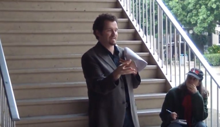 Professor Emanuele Saccarelli's message in a syllabus for a class on Marxism said, grading 