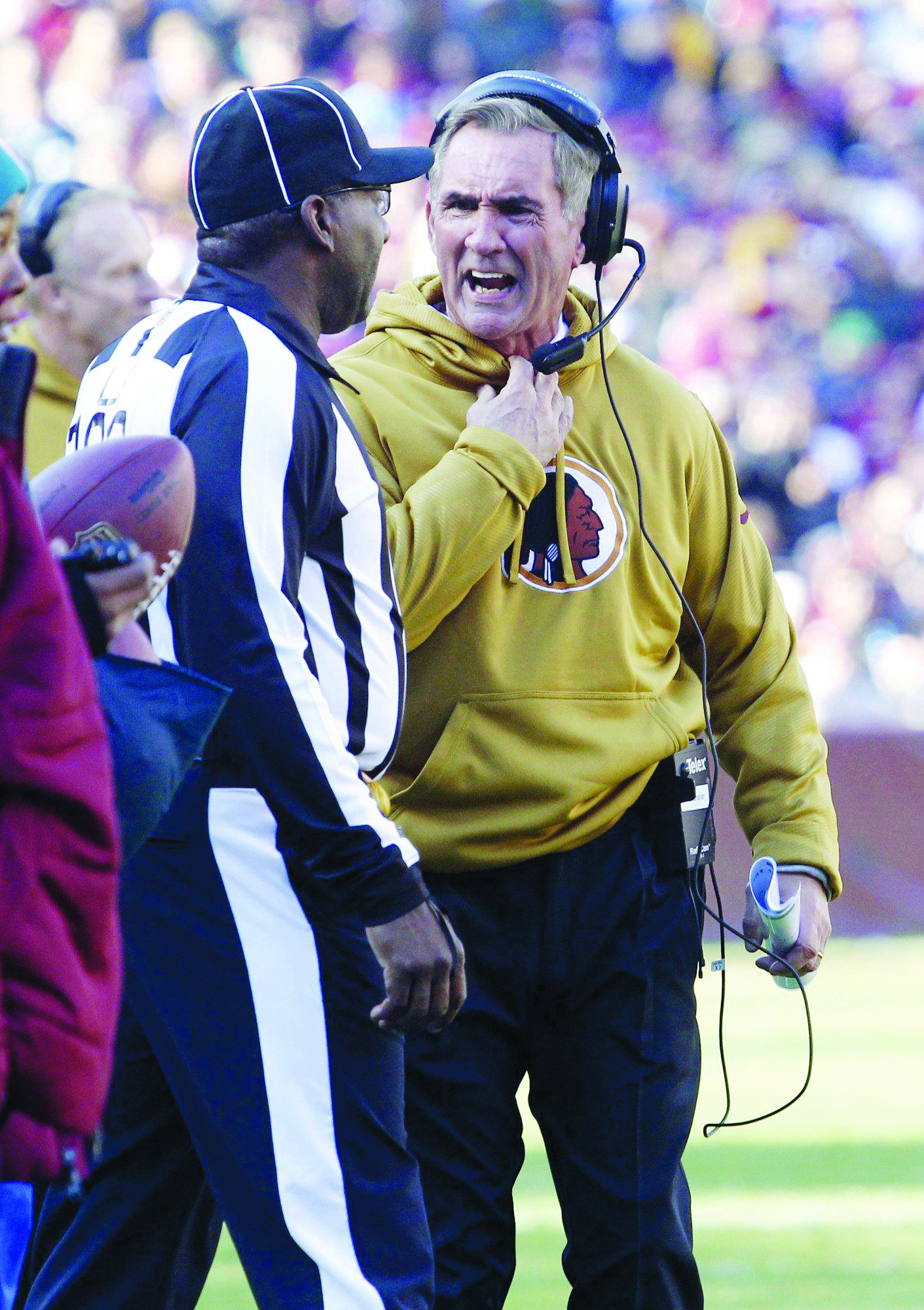 Redskins’ Shanahan not giving up