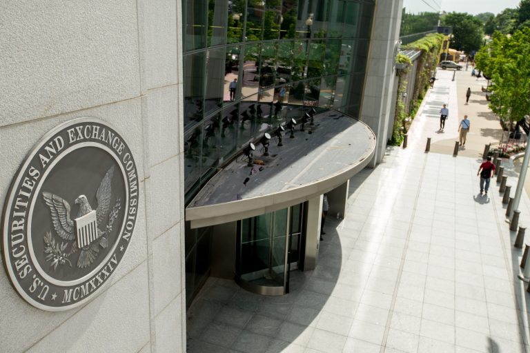 U.S. Securities and Exchange Commission building, Friday, June 19, 2015, in Washington.