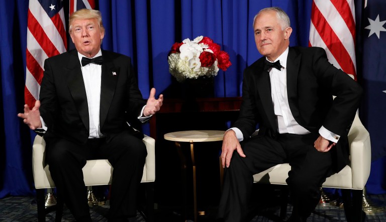 President Trump was just being nice when he told Australian Prime Minister Malcolm Turnbull that Australia has 
