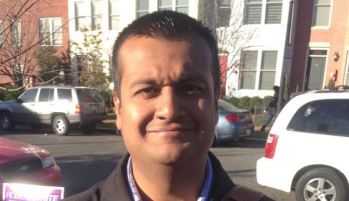 ".@ChrisCuomo and CNN viewers, it's Raj Shah," Shah tweeted Monday. (@RajShah45/Twitter)