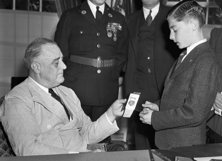 President Franklin Roosevelt, who presided over most of World War II, left the country with more debt than any other president to date. (AP Photo, File)
