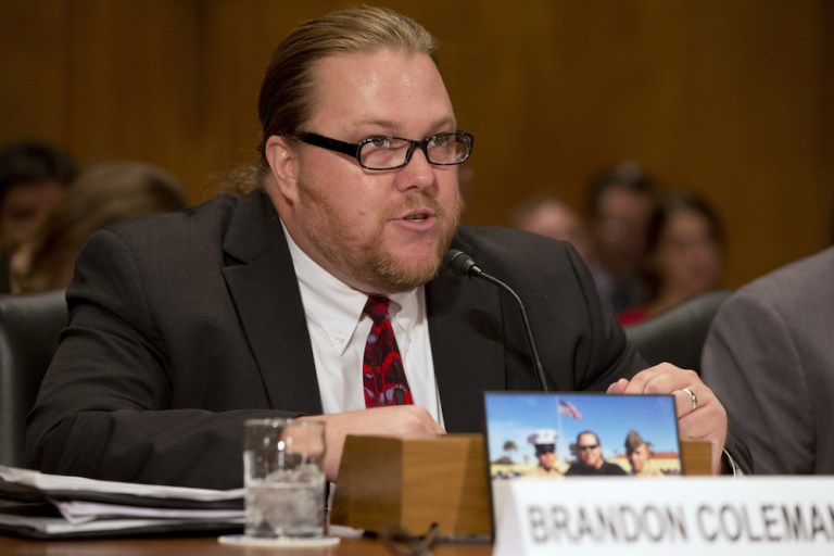 Sens. Grassley and Johnson explained the timeline of events that led to Coleman's suspension from duty. (AP Photo/Jacquelyn Martin)