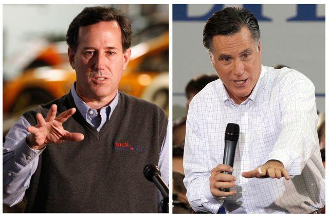 Populist convert Santorum takes on Mitt’s elites
