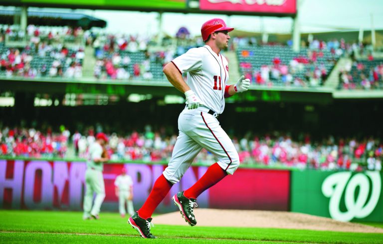 Manuel Balce Ceneta/AP
Washington Nationals third baseman Ryan Zimmerman finished the regular season with 25 home runs.