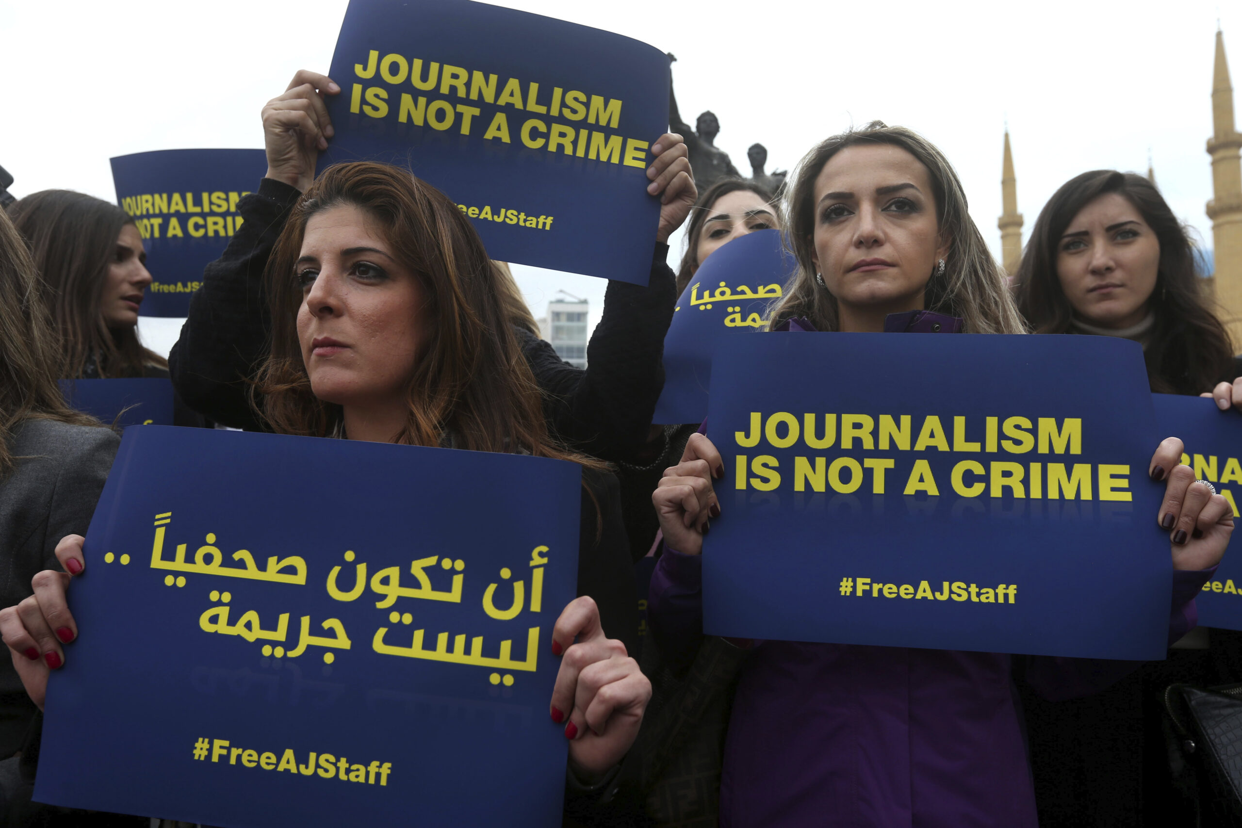 White House urges Egypt to free jailed Al Jazeera reporters