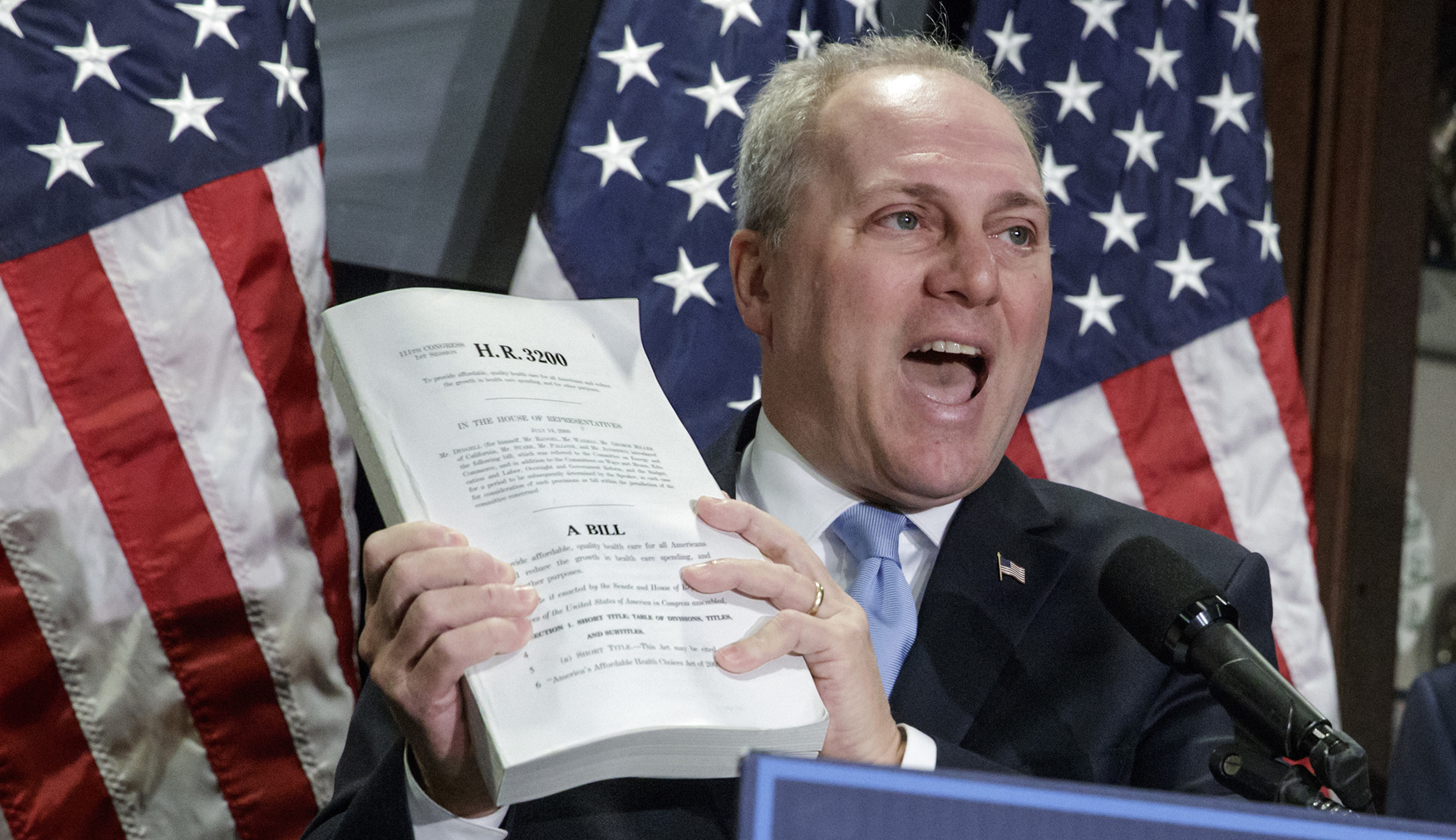 Steve Scalise promises no one with pre-existing conditions will lose health coverage under House GOP plan