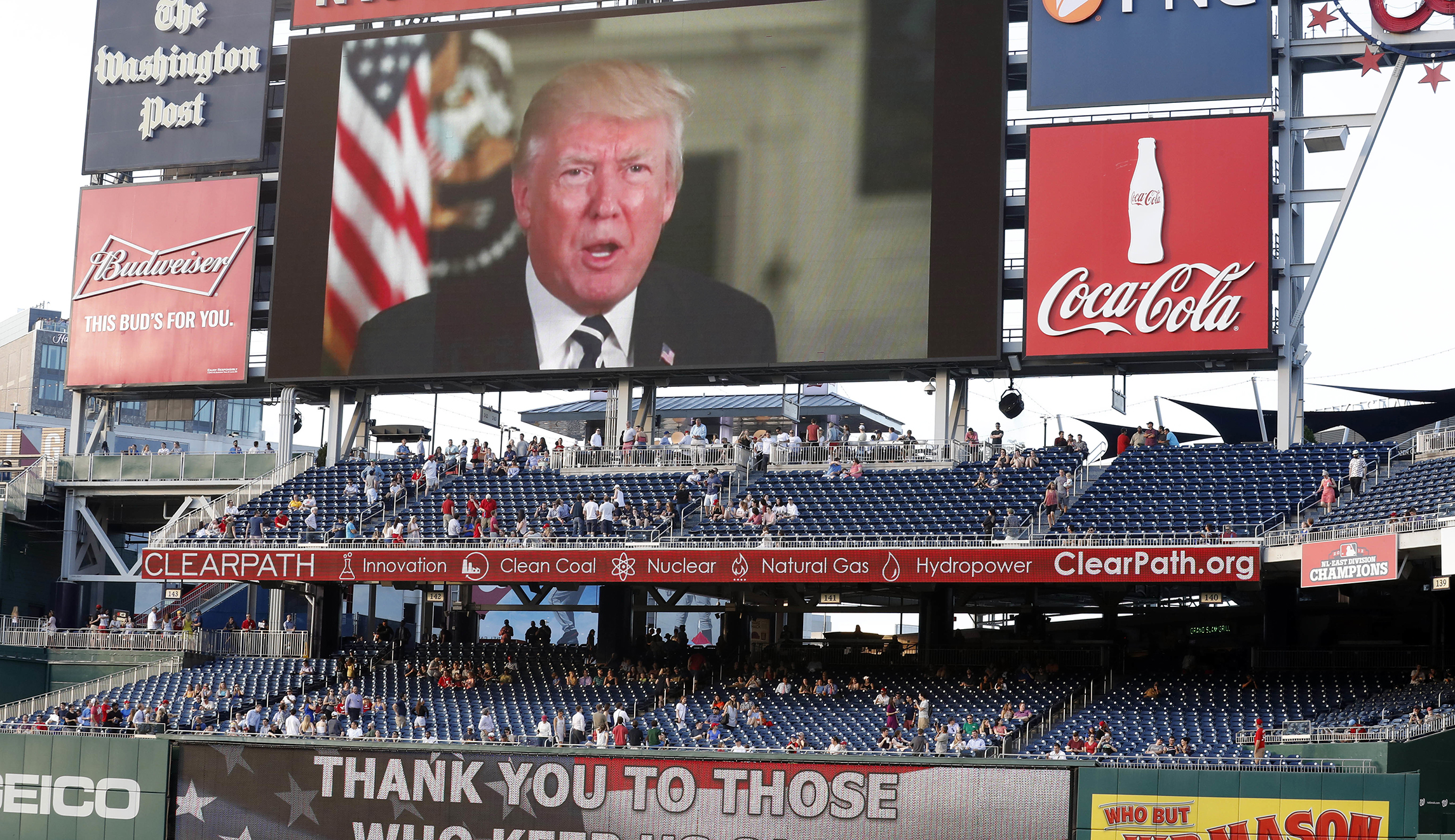 Trump rises high above his critics in the Scalise shooting