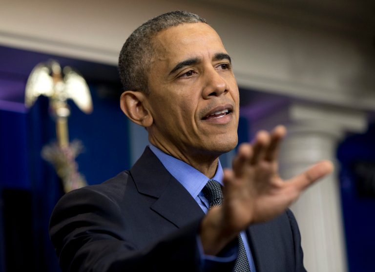 President Obama vetoed two resolutions meant to repeal emission rules at the center of the his climate change agenda. (AP Photo/Carolyn Kaster)