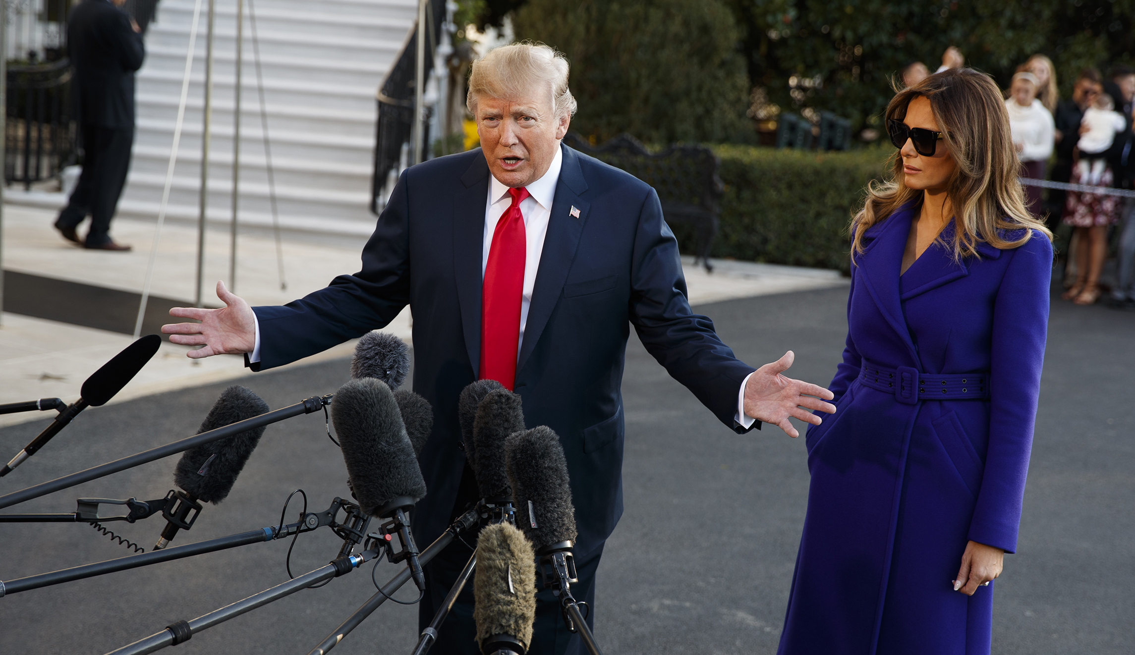 Trump: I’m ‘disappointed’ in the Justice Department after Clinton disclosures
