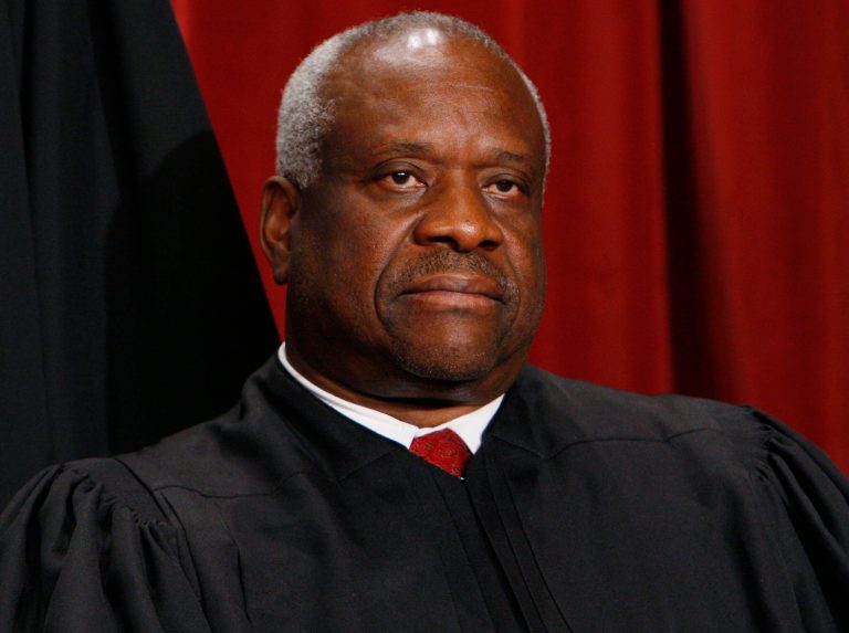 Recent comments by Supreme Court Associate Justice Clarence Thomas seemed to suggest that Amazon's warehouse workers should unionize. (AP Photo)