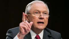 Jeff Sessions snaps at Democrat for suggesting links to Russia: ‘There are none’