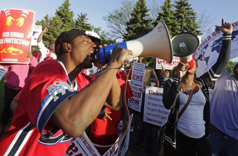 Fast food workers prepare to escalate wage demands