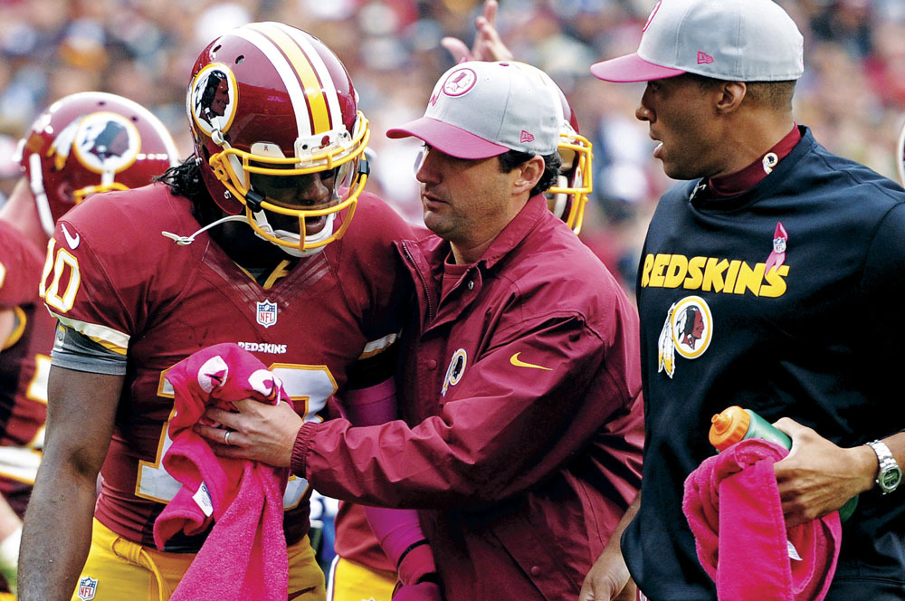Redskins’ Griffin says he feels fine after concussion