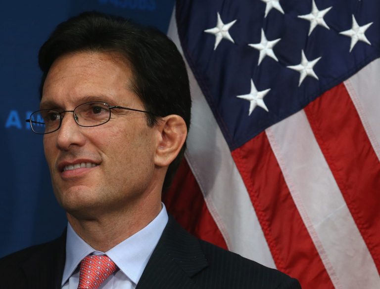 Former House Majority Leader Eric Cantor, R-Va.,Â will formally endorse Jeb Bush for president tonight at a fundraiser in Richmond, Va.Â (Photo by Mark Wilson/Getty Images)