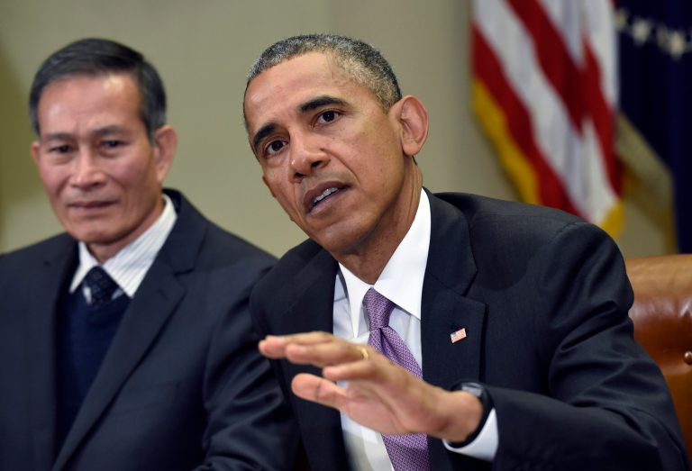 In advance of World Press Freedom Day on Sunday, President Obama took other nations to task for being openly hostile towards reporters, accusing them of squashing the free flow of information. (AP Photo)
