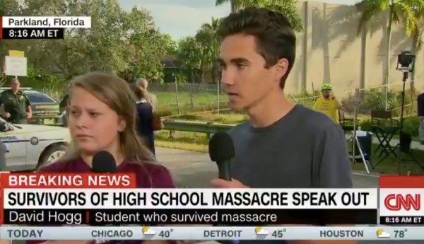 Survivors of Florida school shooting send a message to politicians: ‘You’re either with us or against us’