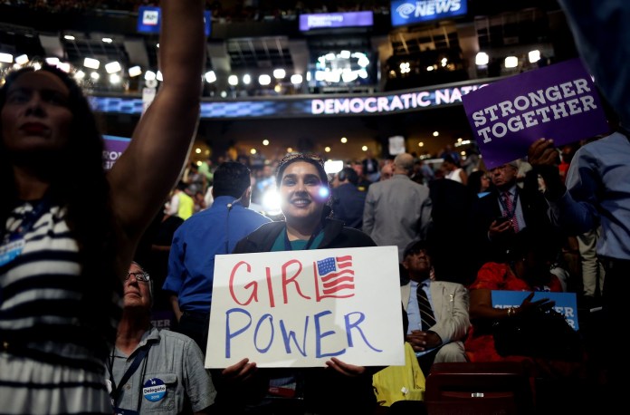 Democrats have spent the past few days trying to convince women in America that they are horribly oppressed. (John Taggart/Bloomberg)
