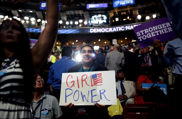 Democrats have spent the past few days trying to convince women in America that they are horribly oppressed. (John Taggart/Bloomberg)