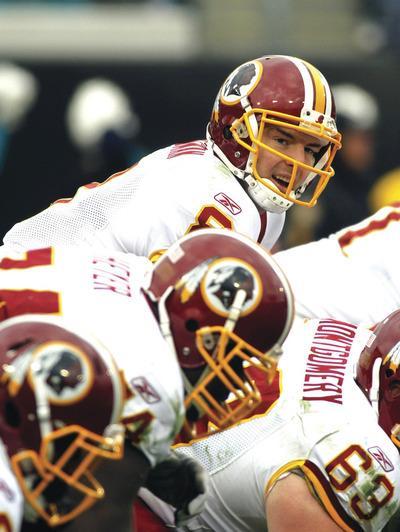 Reinhold Matay/AP
Washington Redskins quarterback Rex Grossman has thrown 11 interceptions this season.