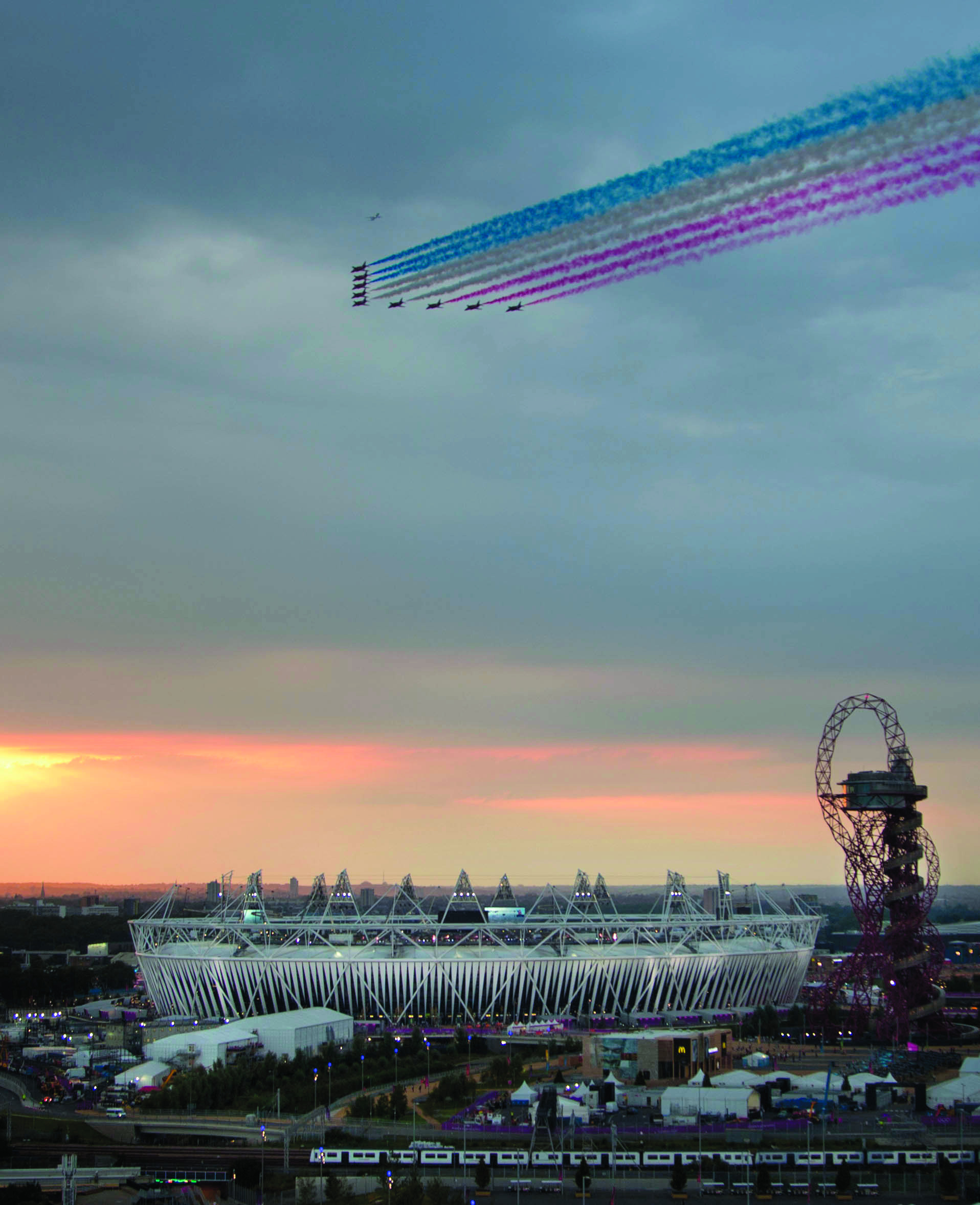 Britain stages a spectacular welcome for the world