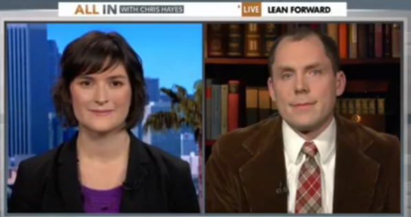 Tim Carney debates Sandra Fluke on religious freedom and contraception on MSNBC