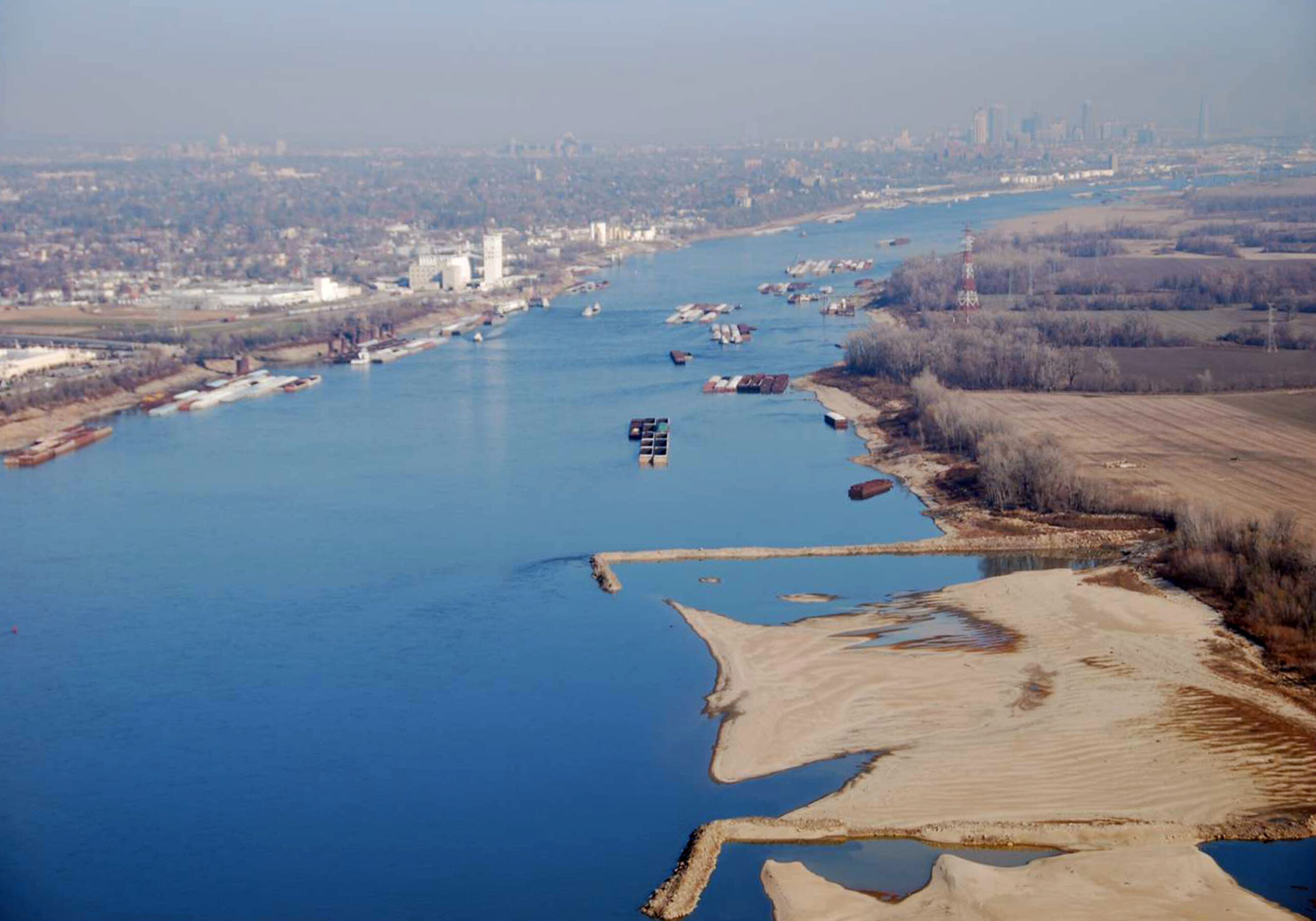 Mississippi River dropping slower than expected