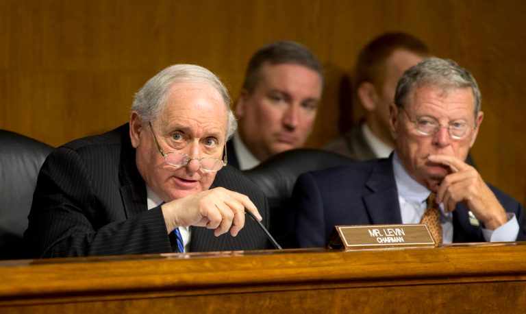 Senate Armed Services Committee Chairman Carl Levin, D-Mich., and the committee's ranking Republican, James Inhofe of Oklahoma, said in a joint statement that the House is expected to pass the bill without changes by the end of the week and they would ask the Senate to take it up next week without allowing amendments.Â (AP Photo)