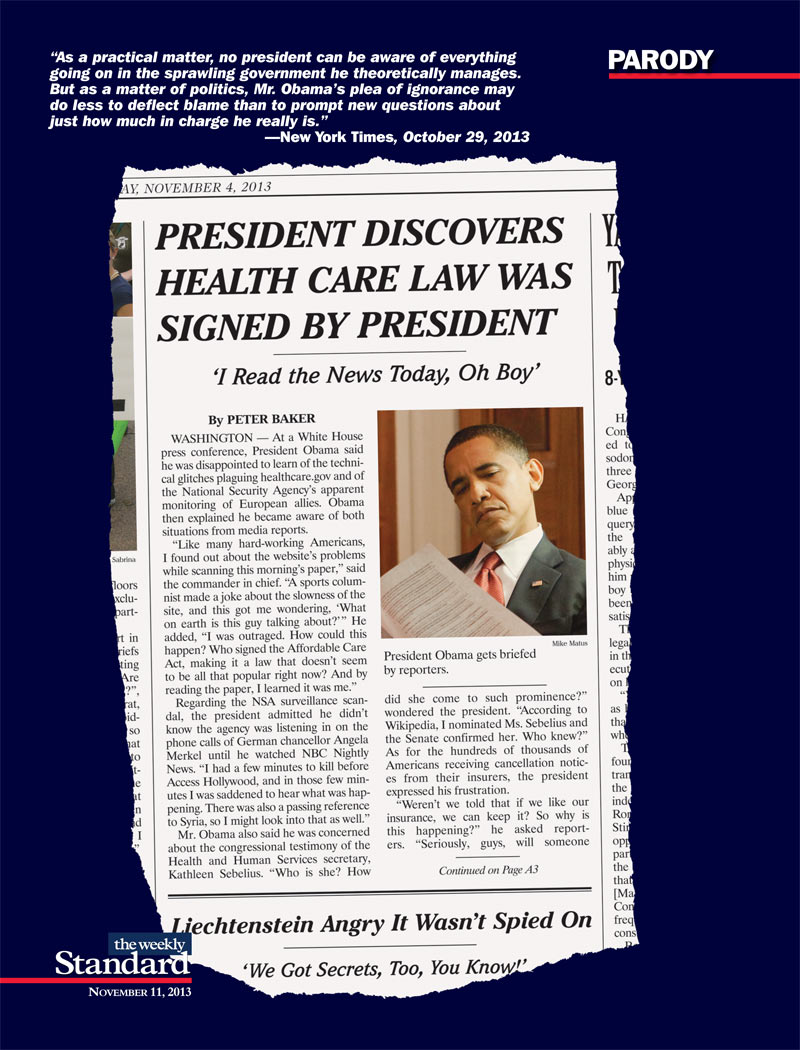 Clueless commander in chief