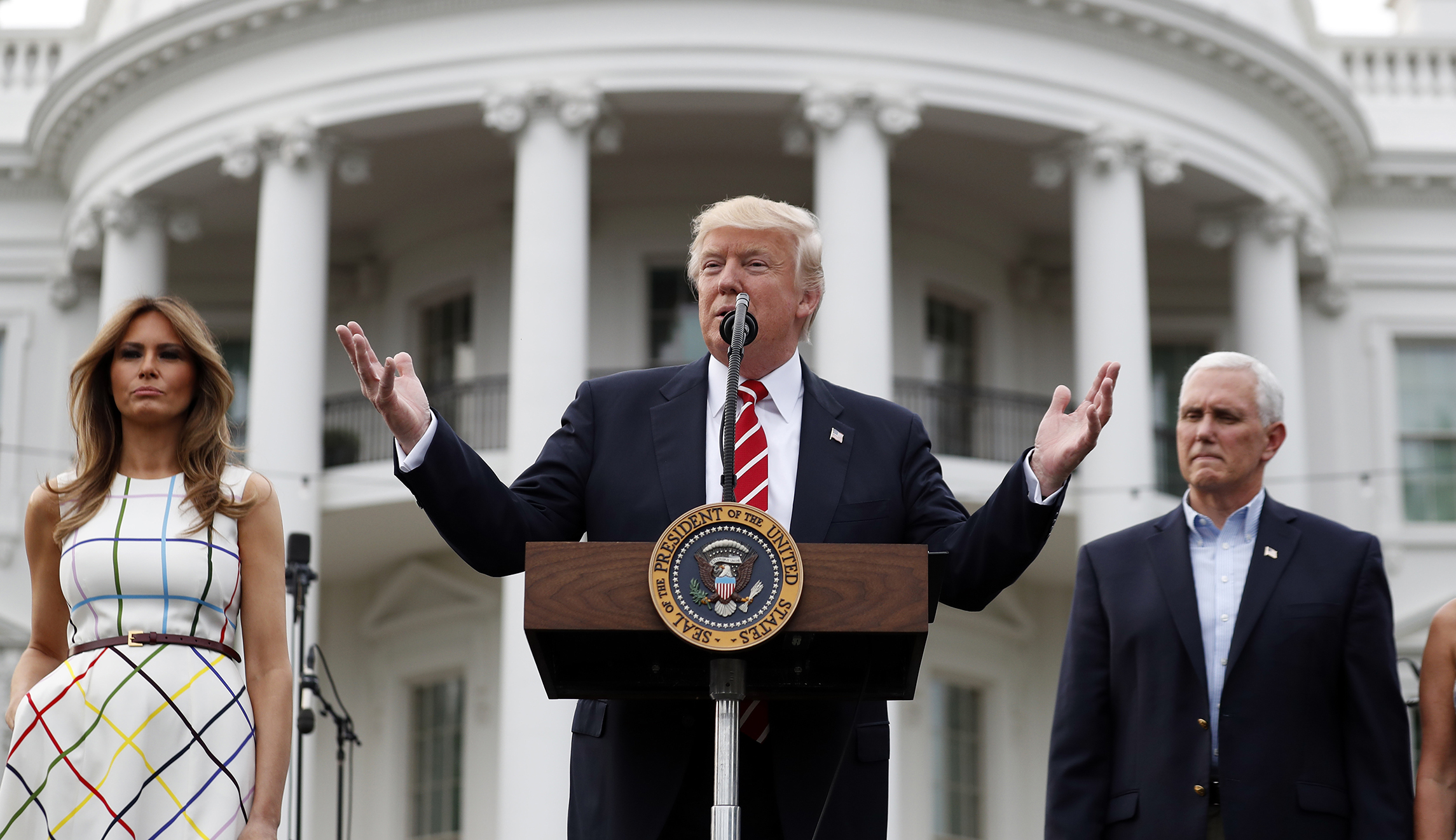 Trump marvels at how Capitol Police helped take down heavily armed baseball shooter