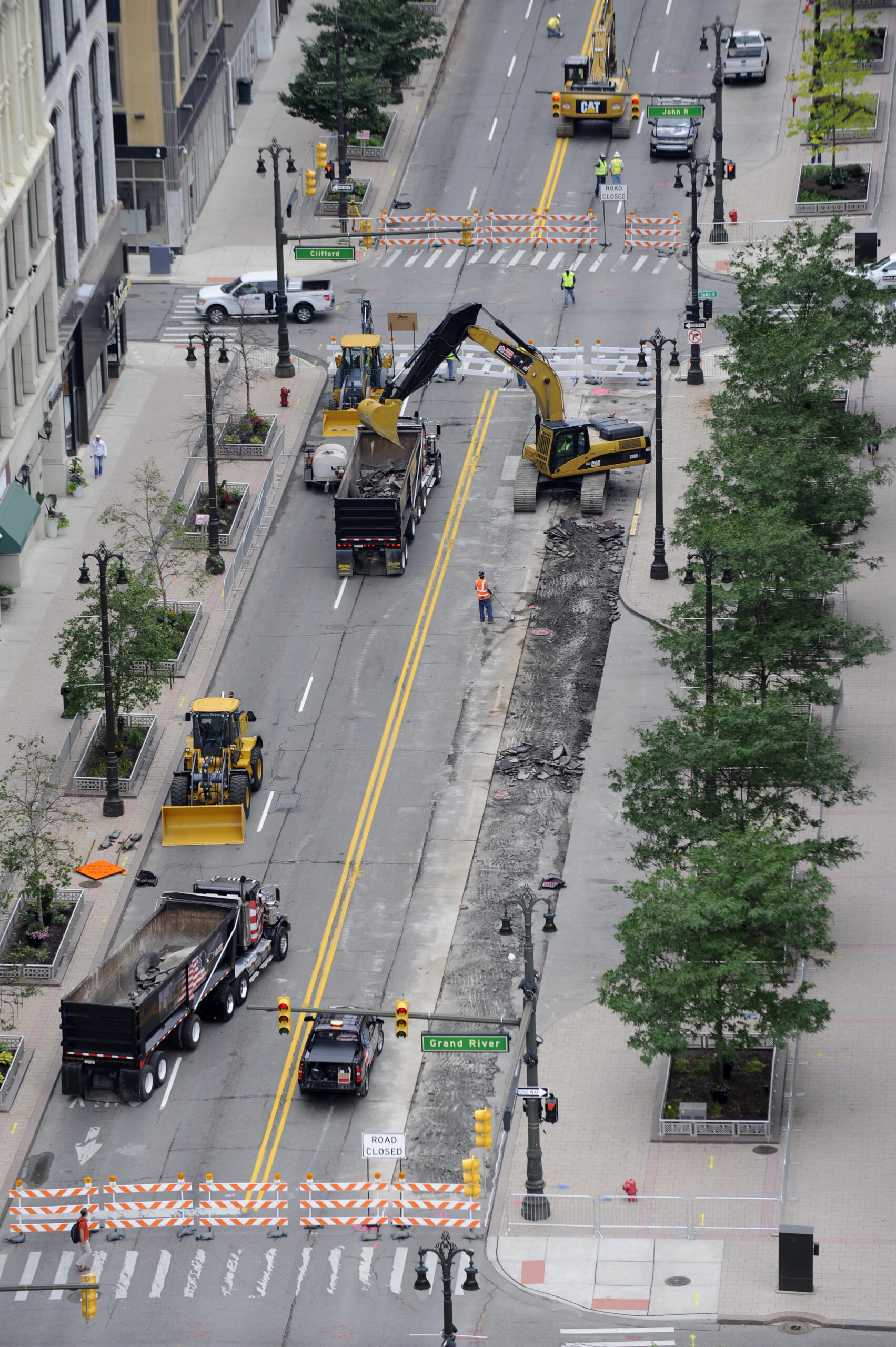 Construction begins on Detroit light rail project