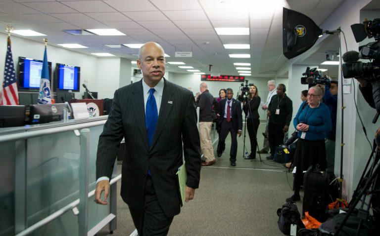 Earlier Tuesday, more than 20 Senate Democrats sent a letter to Homeland Security Secretary Jeh Johnson calling for a change in the refugee-vetting policy. (AP Photo)