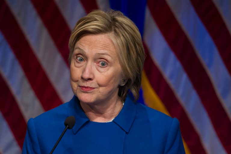 A net 68 percent of respondents say the Democratic president should not forgive his former secretary of state. (AP Photo/Cliff Owen)