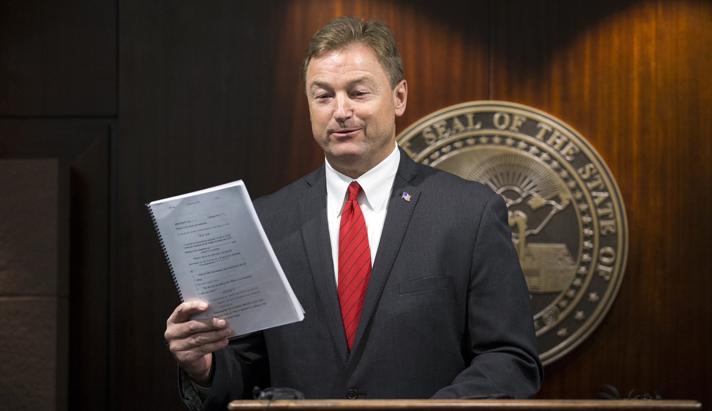 Threatening note demanded Heller oppose Senate health bill