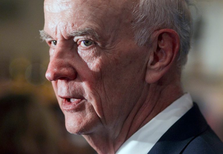 Congressional candidate Keith Crisco addresses supporters at Lumina Wine & Beer on May 6 in Asheboro, N.C. (AP Photo/The News & Observer/Robert Willett)