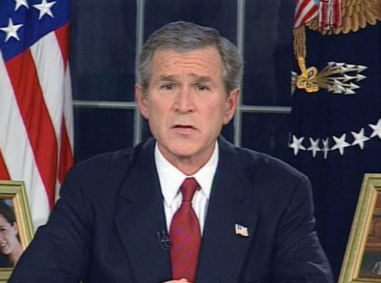 Asking presidential candidates whether they support or would change past foreign policy decisions, like whetherÂ President Bush should have sent the U.S. military into Iraq to depose Saddam Hussein in 2003,Â is the most common line of questioning among members of the media. (Getty Image)