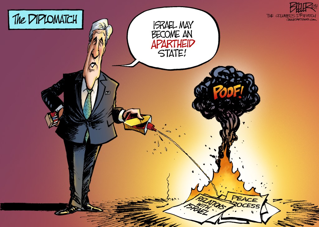 Editorial cartoon: The diplomatch